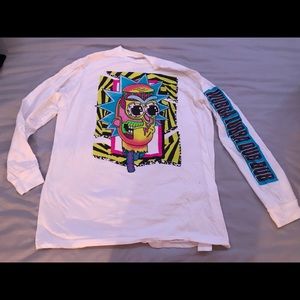 Rick & Morty Long Sleeve Trippy Tee.